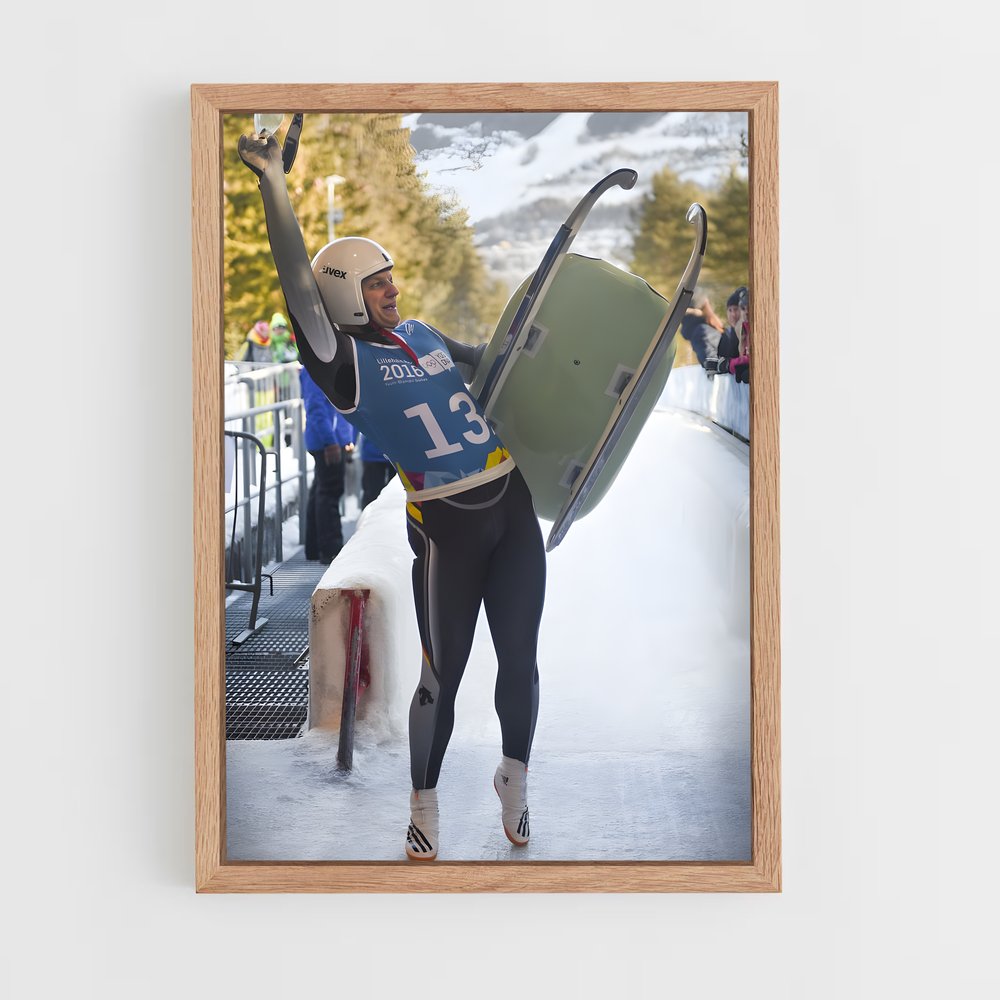 Poster Surf & Slide – affiche Luge (vue 4)